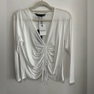 Veronica Beard white top